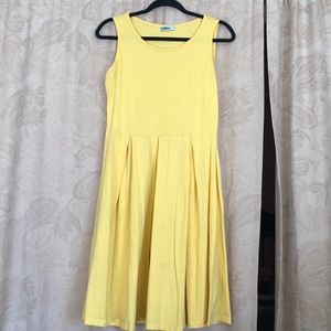 Style word Basic Dress in Yellow